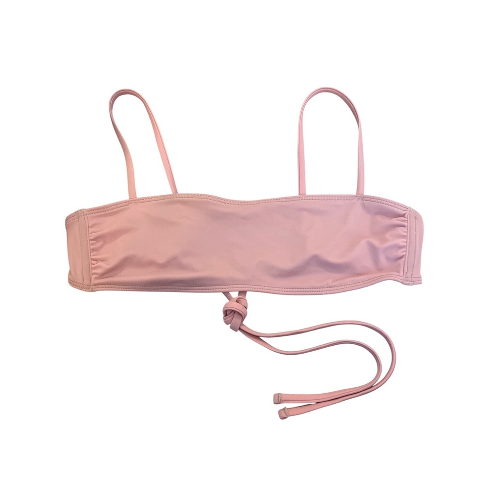 Bissy Swim Pink Bikini Set Medium 3‎ Piece Bathing Suit Two Tops One Bottom - Picture 4 of 10